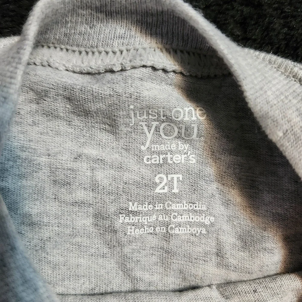 JUST ONE YOU by CARTER'S 'Express Your Elf' Christmas Long Sleeve Shirt Size 2T